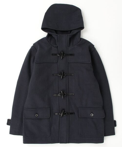 BEAMS HEART（ビームス ハート） ダッフルコート L ネイビー メンズ