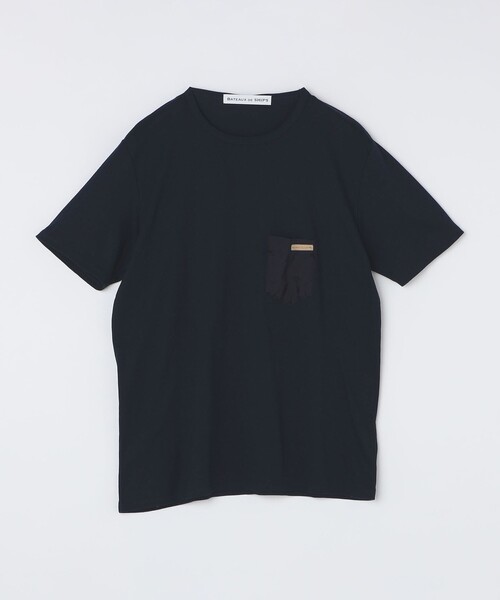 SHIPS（シップス） tシャツ BATEAUX DE SHIPS: ポケット Tシャツ