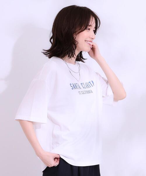 tシャツ コットンロゴプリント Tシャツ レディース 6002070_011.jpg?fitin=720:720