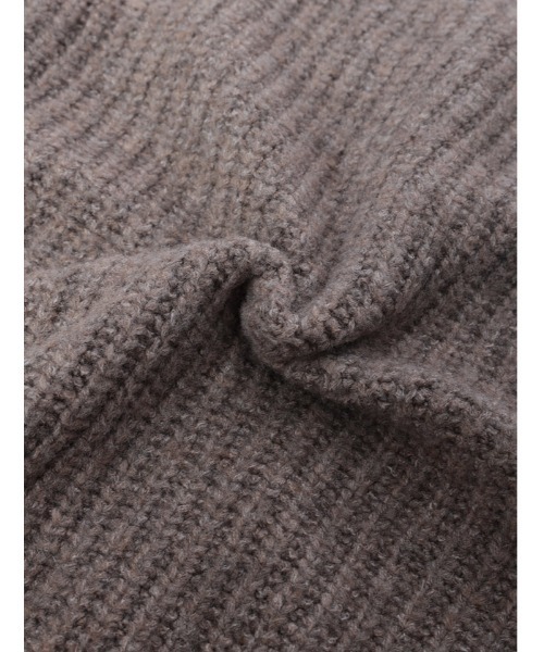 「Edit Sheen」 ニットカーディガン MEDIUM スモークピンク レディース_画像8