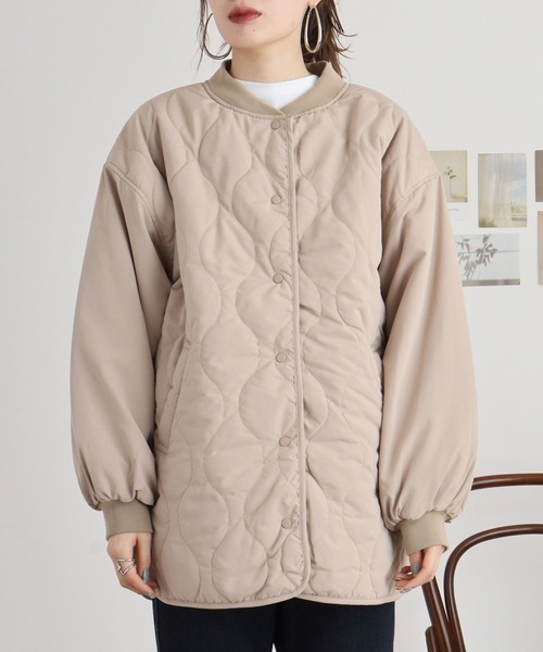 「mitis」 ジャケット M カーキ レディース_画像4