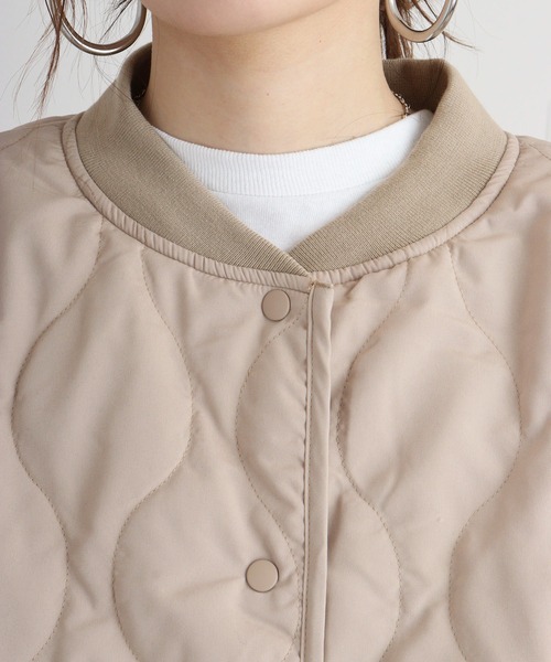 「mitis」 ジャケット M カーキ レディース_画像9