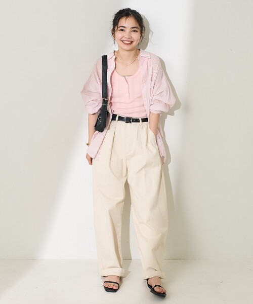 FREAK'S STORE（フリークスストア） タンクトップ ノースリーブ 針抜き