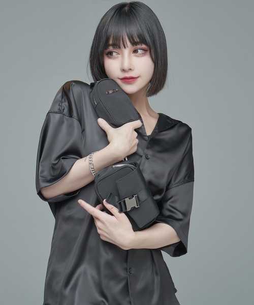【ADRER】ショルダーバッグ 【新品未使用】 ADRER 「ADRER」 ショルダーバッグ FREE ベージュ メンズ