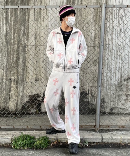 「UNKNOWN LONDON」 イージーパンツ X-SMALL グレー メンズ_画像8