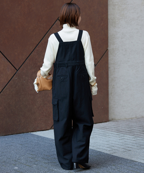 SLOBE IENA 「SLOBE IENA」 オーバーオール 36 カーキ