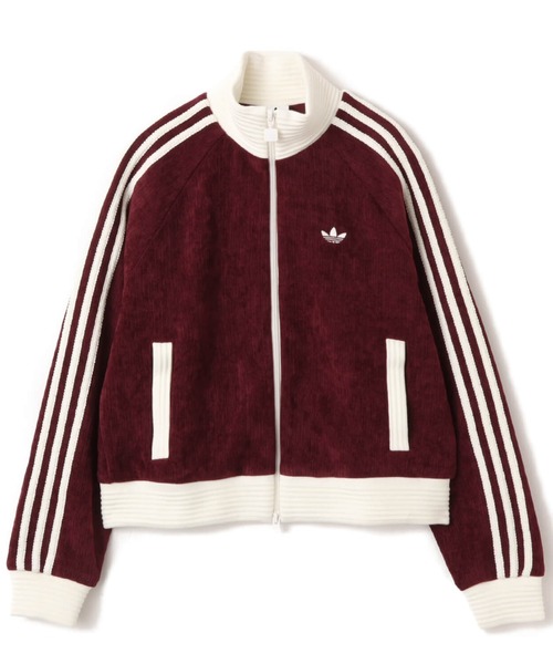 adidas（アディダス） コート アウター adidas VELOUR KNIT TRACK TOP