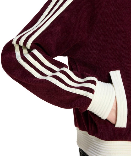adidas（アディダス） コート アウター adidas VELOUR KNIT TRACK TOP