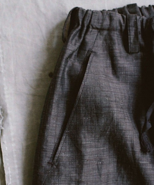 パンツ LIDNM LINEN WOOL FATIGUE PANTS S LIDnM パンツ LINEN WOOL PINHEAD SHORTS メンズ : ZOZOTOWN
