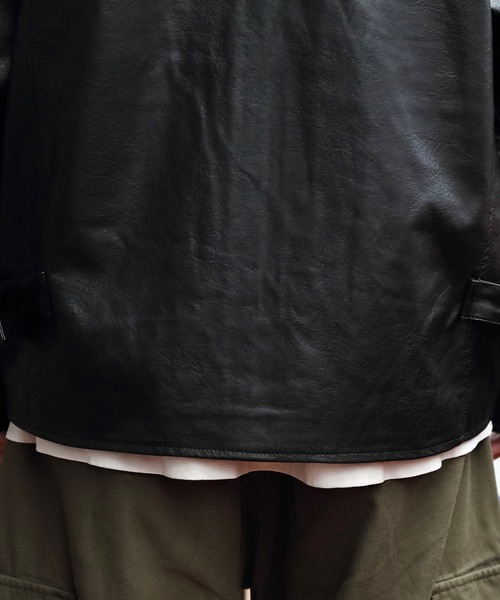 「８(eight)」 「suggestion」ブルゾン MEDIUM ブラック メンズ_画像5