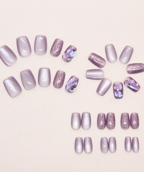 ネイルチップ ネイルシール 簡単にネイルチップハンドネイルチップ