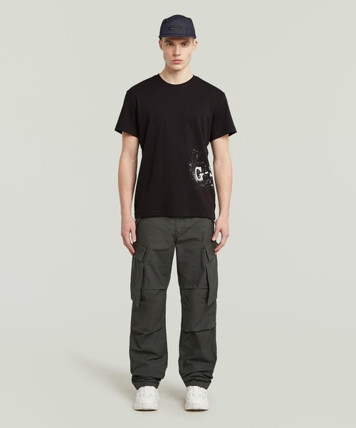 G-STAR RAW カーゴパンツ R-3N REGULAR STRAIGHT CARGO PANTS