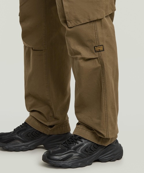 G-STAR RAW カーゴパンツ R-3N REGULAR STRAIGHT CARGO PANTS