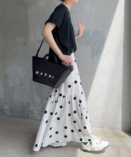 Spick & Span 美品ホワイト フレアスカート Spick&Span 「Spick & Span」 フレアスカート 36 ホワイト