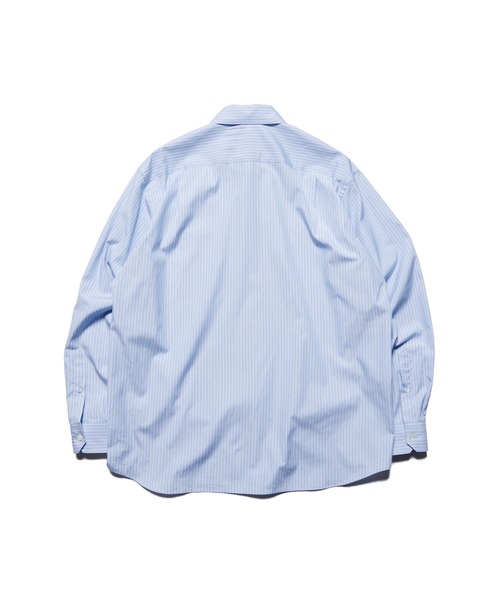 uniform experiment　ブルーストライプシャツ サイズ4 uniform experiment シャツ IN-PROCESS PRINT SHIRT メンズ レディース