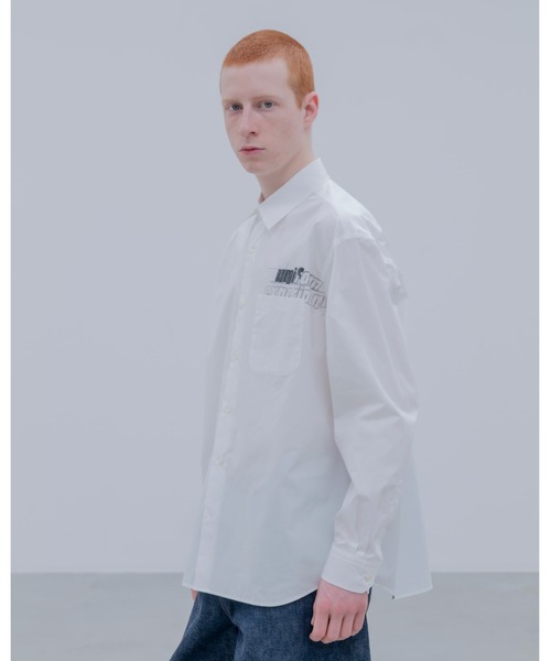uniform experiment シャツ IN-PROCESS PRINT SHIRT メンズ レディース