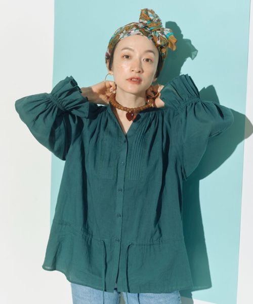 【新品未使用】 高山都さんコラボ あったかストール付きショートコート　軽量 新品未使用】 高山都さんコラボ あったかストール付きショート