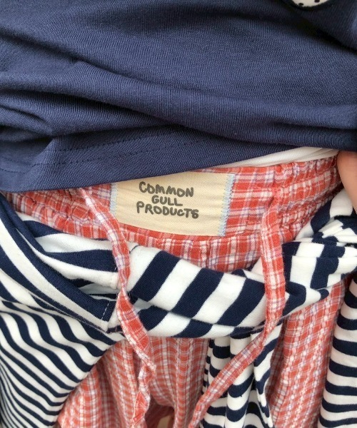 common gull products. パンツ お休みと行ってきますのパジャマ