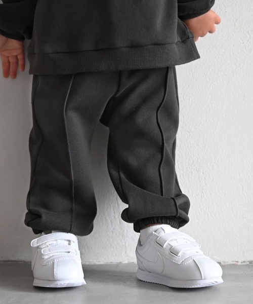 PUPPAPUPO（プッパプーポ） パンツ ピンタック ジョガー パンツ キッズ