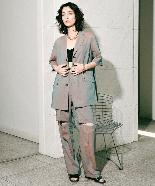 【美品です】Maison Special ジャケット　Free MAISON SPECIAL 「MAISON SPECIAL」 ジャケット FREE オレンジ