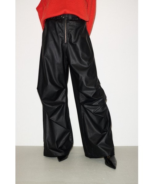 「THROW by SLY」 スラックス 0 ブラウン レディース_画像2