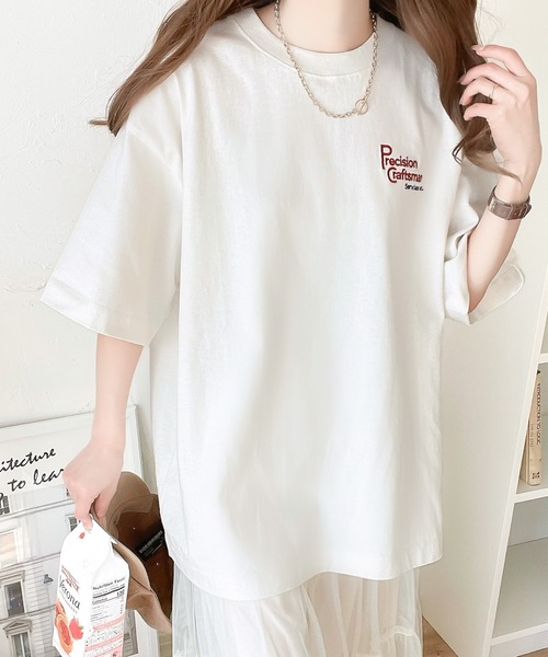 「classicalelf」 半袖Tシャツ MEDIUM チャコールグレー レディース