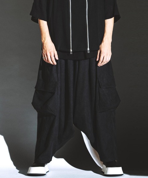 NO ID.（ノーアイディー） パンツ 「NO ID.」Sarouel Cargo Trousers