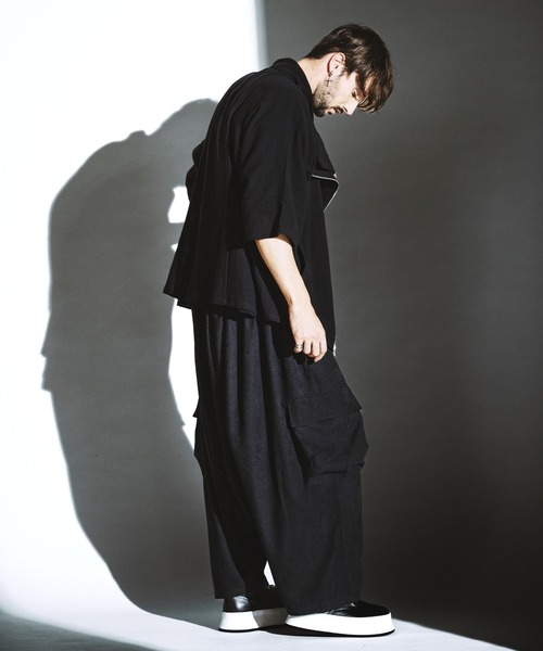 NO ID.（ノーアイディー） パンツ 「NO ID.」Sarouel Cargo Trousers