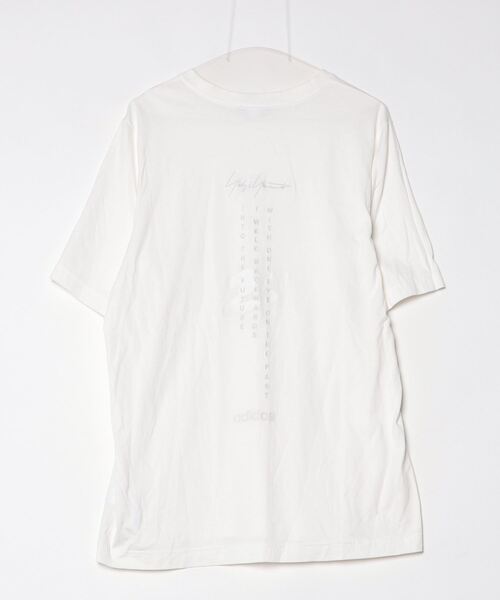 「Y-3」 半袖Tシャツ MEDIUM ライトホワイト メンズ