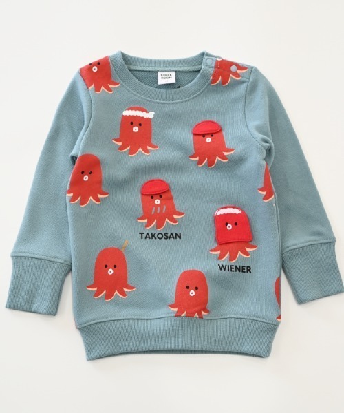 CHEEK ROOM（チークルーム） トレーナー タコさんウインナー