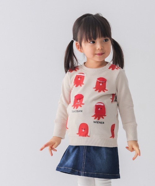 CHEEK ROOM（チークルーム） トレーナー タコさんウインナー