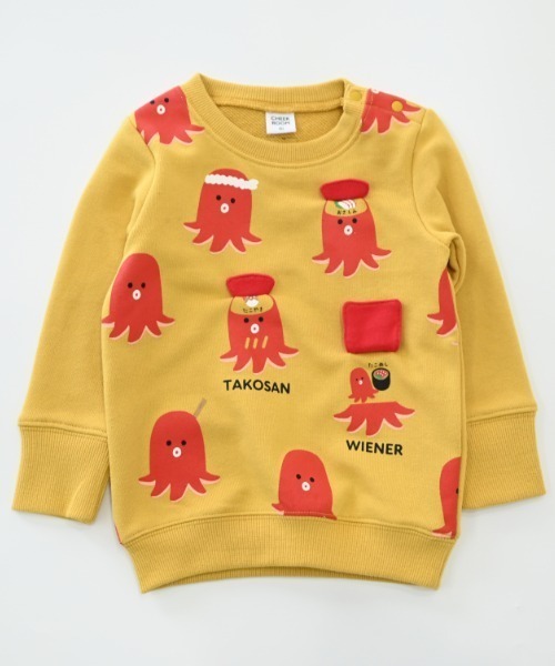 CHEEK ROOM（チークルーム） トレーナー タコさんウインナー