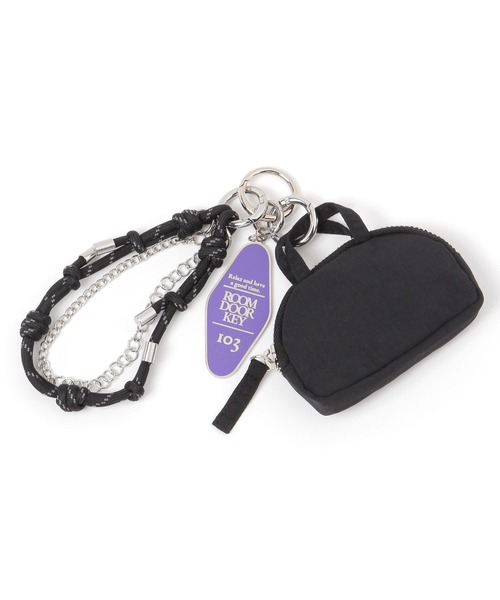 CHIEKO+ミニバッグチャーム シルバー ブラック mini bag charm｜CHIEKO+(チエコプラス)公式通販