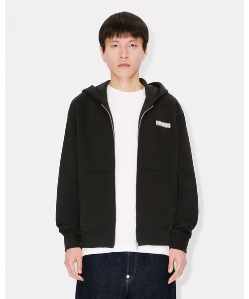 KENZO（ケンゾー） パーカー 'KENZO City' フルジップ コットン フ