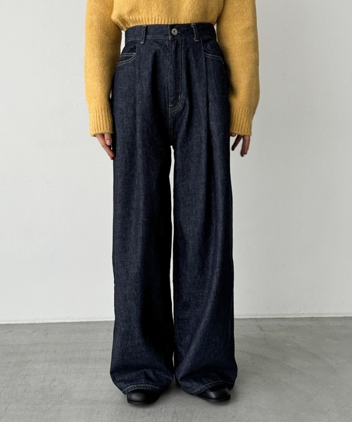 CANAL JEAN（キャナルジーン） 「YA-YA」デニムパンツ MEDIUM ワン