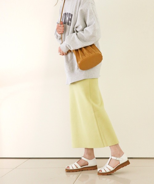 「MODE KAORI」 フラットサンダル 23cm アイボリー レディース_画像8