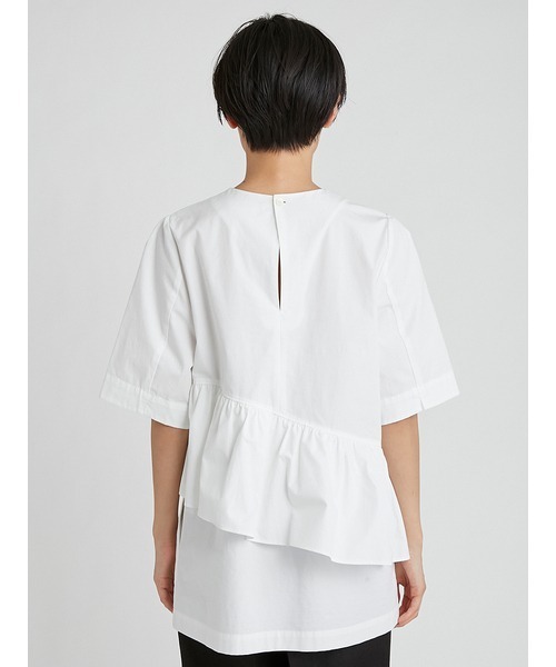 「styling/」 半袖チュニック ONE SIZE ベージュ レディースの画像