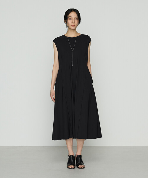 ギャバジン K．T（Gabardine K．T）/ユーロジャージー フィット＆フレアワンピース Gabardine K.T（ギャバジンK.T） ワンピース ユーロジャージー