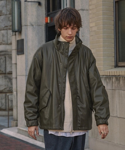 EMMA CLOTHES（エマクローズ） ブルゾン L ブラック メンズ : ZOZOTOWN