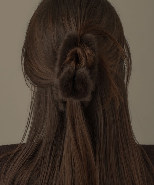 muku ヘアクリップ HAIRCLIP/FAKE FUR : ZOZOTOWN Yahoo!店 - 通販