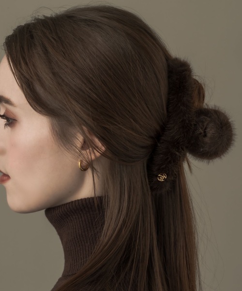 muku ヘアクリップ HAIRCLIP/FAKE FUR : ZOZOTOWN Yahoo!店 - 通販