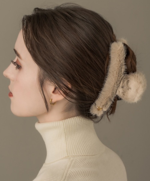 muku ヘアクリップ HAIRCLIP/FAKE FUR : ZOZOTOWN Yahoo!店 - 通販