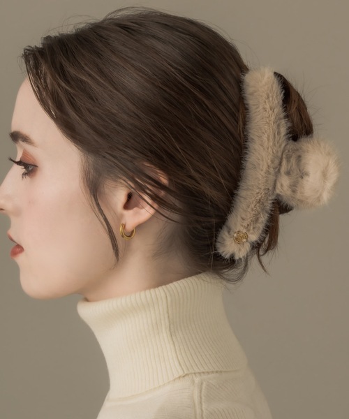muku ヘアクリップ HAIRCLIP/FAKE FUR : ZOZOTOWN Yahoo!店 - 通販