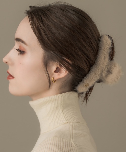 muku ヘアクリップ HAIRCLIP/FAKE FUR : ZOZOTOWN Yahoo!店 - 通販