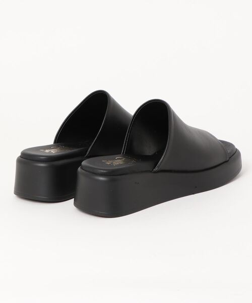 「BONTRE」 「CALZADOS」フラットサンダル 39 ブラック レディース_画像2