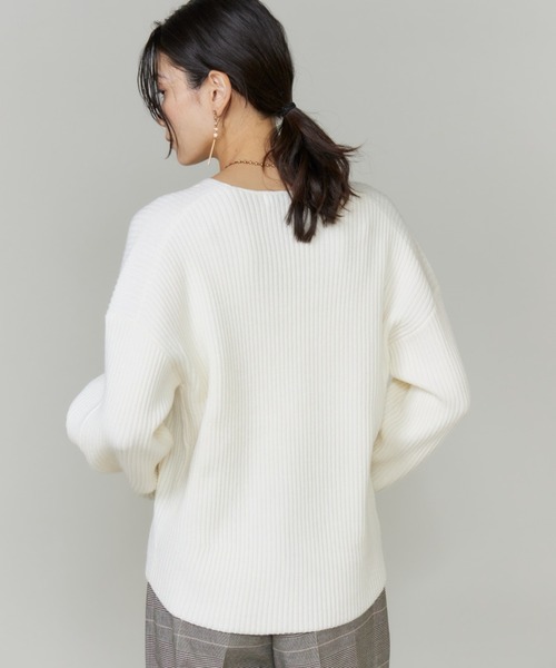 INED(イネド) ニット セーター BIOーBLEND Vネックプル INED(イネド) ニット セーター BIOーBLEND Vネックプル