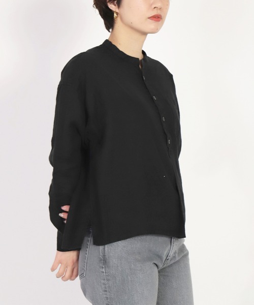 「D.M.G.」 長袖ブラウス 3 ブラック レディース_画像6