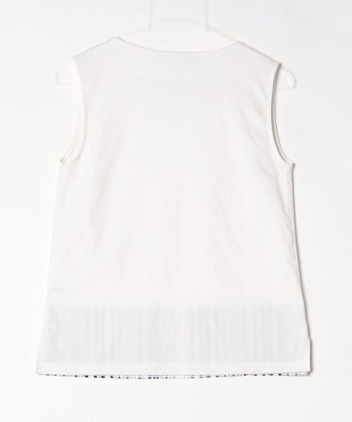 「UNITED ARROWS」 「closet story」ノースリーブブラウス - ホワイト レディース_画像2
