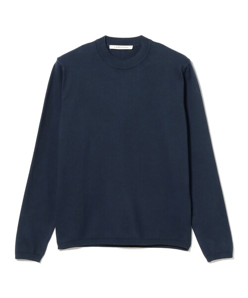 【未使用】LORENZONI コットンニット 黒 BEAMS F別注 M相当 BEAMS F（ビームスF）【別注】LORENZONI / コットン ルーズ ハイネック