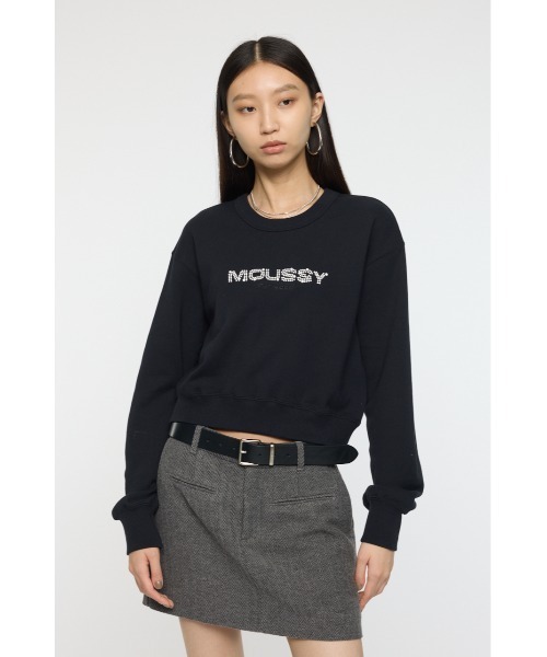 MOUSSY（マウジー） トレーナー スウェット 「25年AW新作」LITTLE POPS